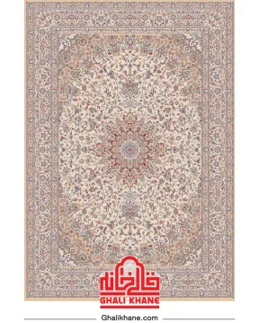 فرش نقش کهن کلکسیون نائین کد 822