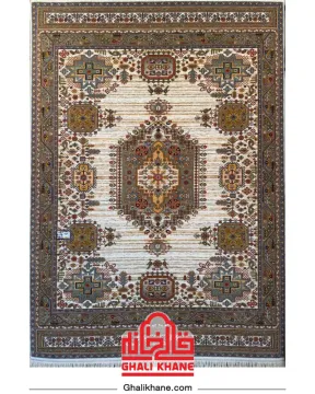 فرش ستاره کویر یزد کلکسیون شاهکار نوین 700 شانه کد YN-N120-2501