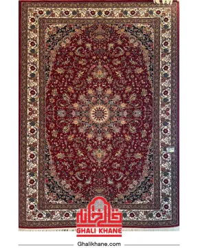 فرش ستاره کویر یزد کلکسیون شاهکار نوین 700 شانه کد YN-N148-2550