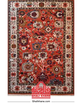 فرش ستاره کویر یزد کلکسیون سلطان آباد 500 شانه کد L-300-3040