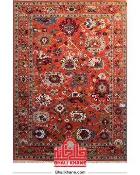 فرش ستاره کویر یزد کلکسیون سلطان آباد 500 شانه کد L-300-3044