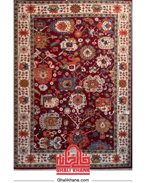 فرش ستاره کویر یزد کلکسیون سلطان آباد 500 شانه کد L-300-3050