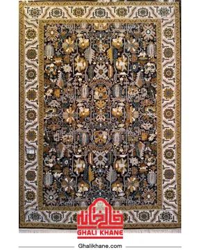 فرش ستاره کویر یزد کلکسیون سلطان آباد 500 شانه کد L-304-4090