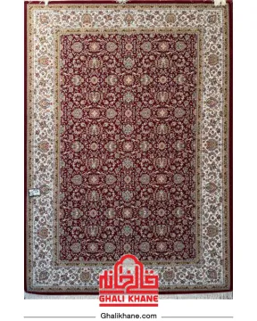 فرش ستاره کویر یزد کلکسیون شهریار 700 شانه کد QI -Q021-1050