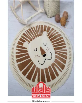 فرش فانتزی کودک زرباف طرح سیمبا