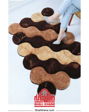فرش مدرن زرباف طرح موج