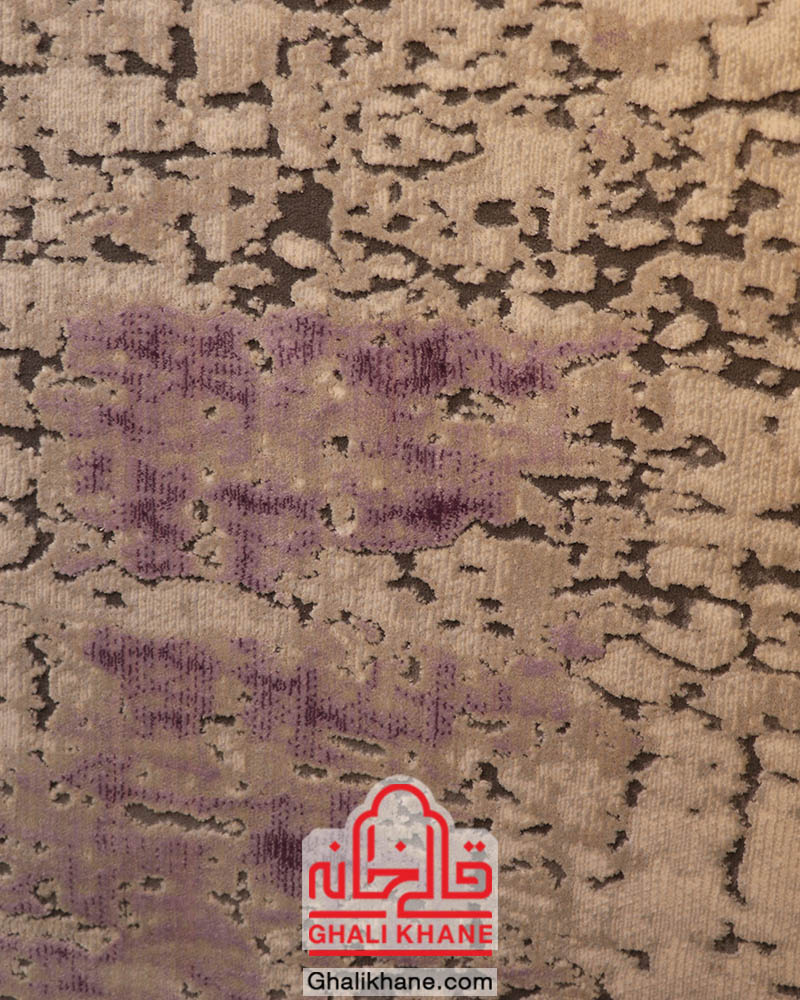 فرش ماشینی طرح پالادیوم کد G-1016 زمینه طوسی
