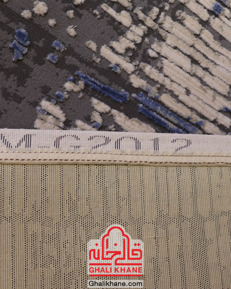 فرش ماشینی طرح پالادیوم کد G-2012 زمینه طوسی