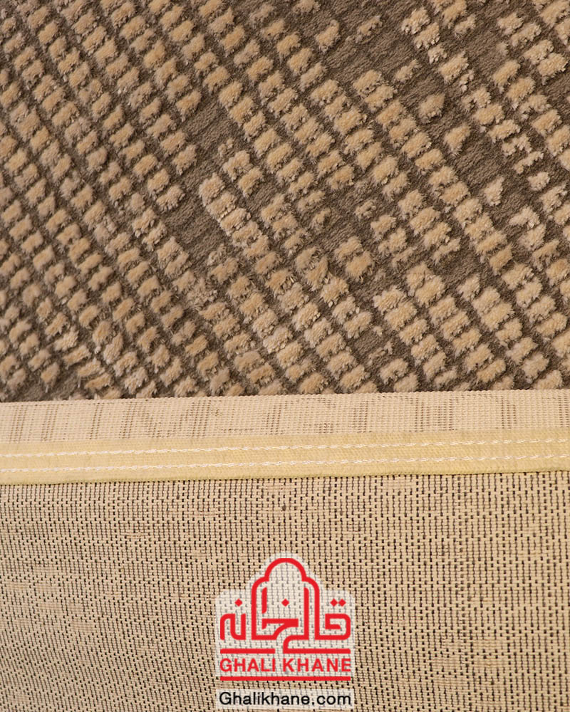 فرش ماشینی طرح پالادیوم کد G-001 زمینه طوسی