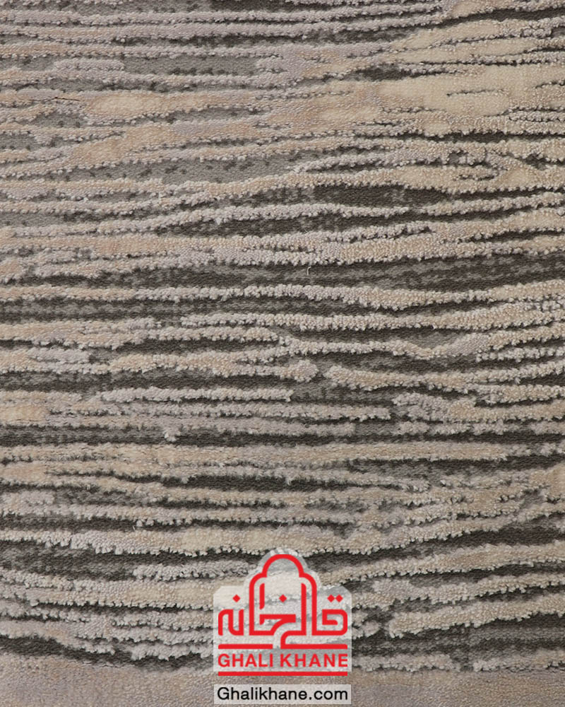 فرش ماشینی طرح پلاتینیوم کد 5003 زمینه طوسی