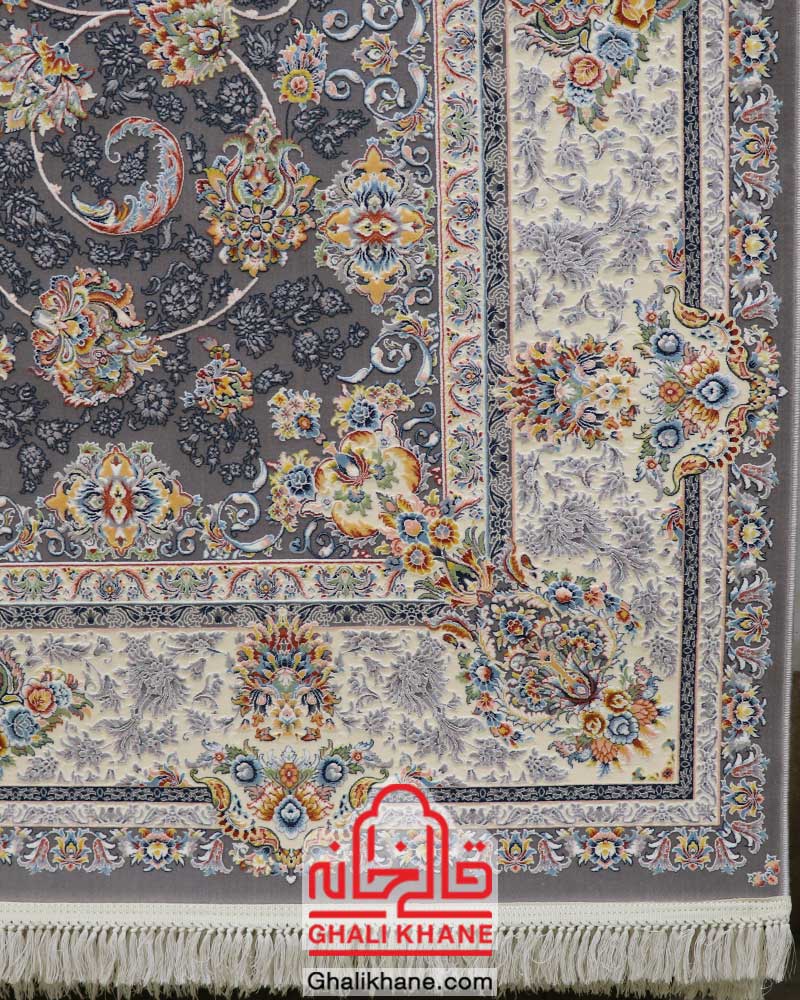 فرش ماشینی تهران 1200 شانه طرح محتشم درباری فیلی