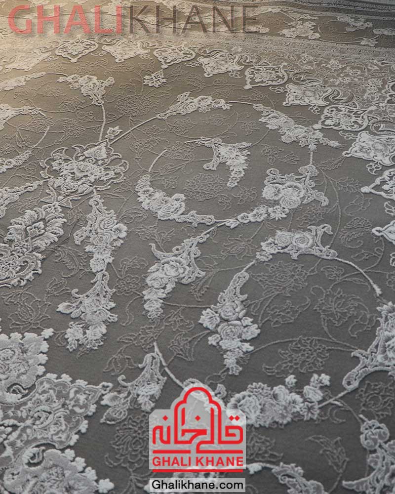 فرش ماشینی تهران نارگل فیلی لایت گل برجسته